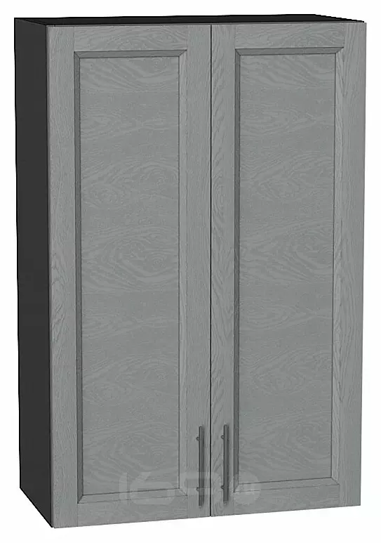 Шкаф верхний с 2-мя дверцами Сканди Grey Softwood Graphite 920*600*320
