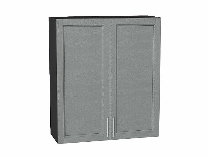 Шкаф верхний с 2-мя дверцами Сканди Grey Softwood Graphite 920*800*320