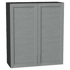 Шкаф верхний с 2-мя дверцами Сканди Grey Softwood Graphite 920*800*320