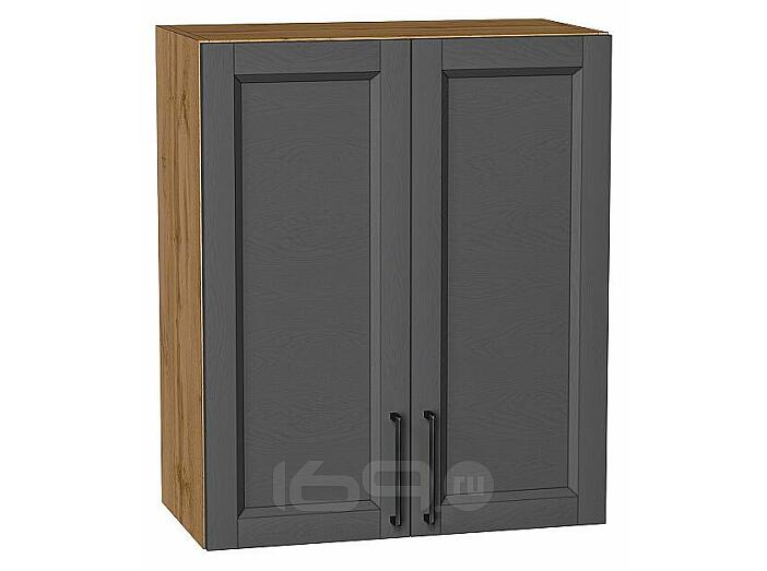 Шкаф верхний с 2-мя дверцами Сканди Stormy Silkwood/Дуб Вотан 716*600*320