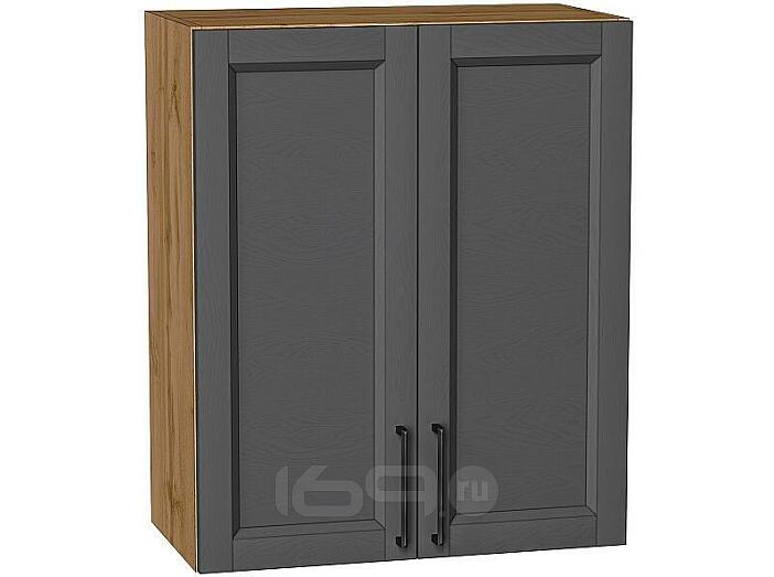 Шкаф верхний с 2-мя дверцами Сканди Stormy Silkwood/Дуб Вотан 716*600*320