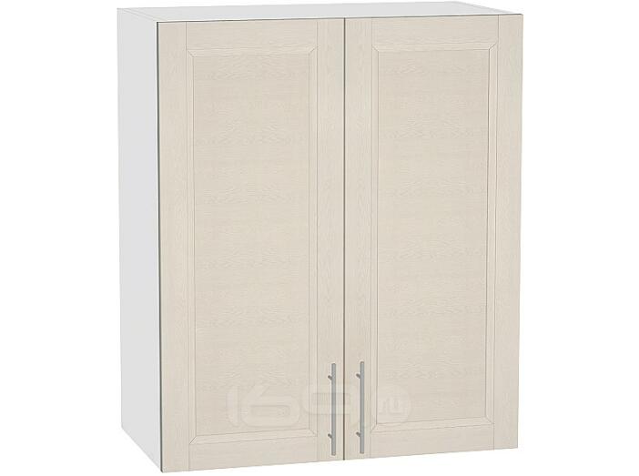 Шкаф верхний с 2-мя дверцами Сканди В 600 Cappuccino Softwood-Белый