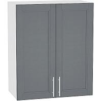 Шкаф верхний с 2-мя дверцами Сканди В 600 Graphite Softwood-Белый