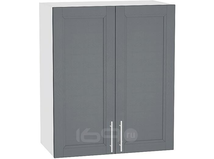 Шкаф верхний с 2-мя дверцами Сканди В 600 Graphite Softwood-Белый