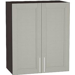 Шкаф верхний с 2-мя дверцами Сканди В 609 Grey Softwood-Венге
