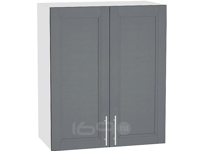 Шкаф верхний с 2-мя дверцами Сканди В 609 Graphite Softwood-Белый