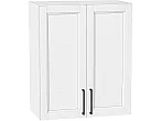 Шкаф верхний с 2-мя дверцами Сканди White Silkwood/Белый 716*600*320