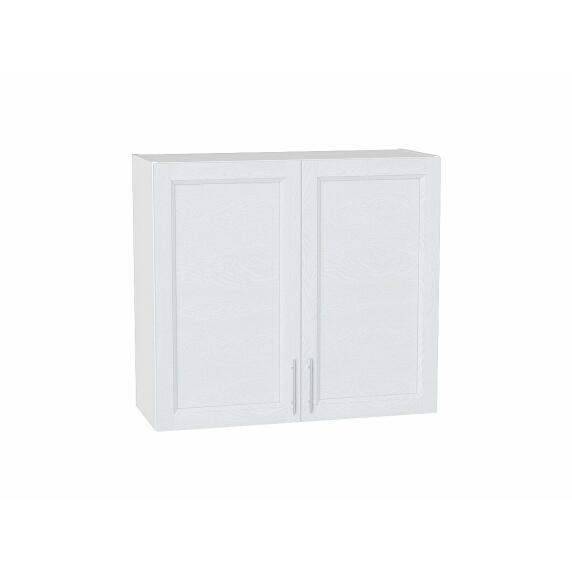 Шкаф верхний с 2-мя дверцами Сканди White Softwood/Белый 716*800*318