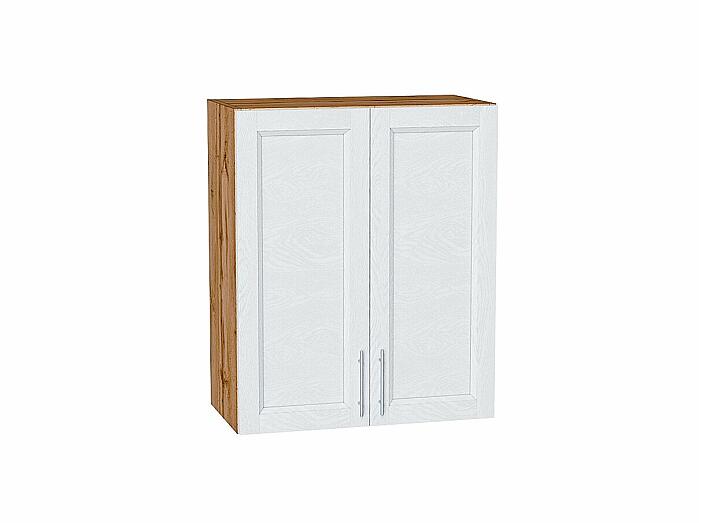 Шкаф верхний с 2-мя дверцами Сканди White Softwood Дуб Вотан 716*600*320