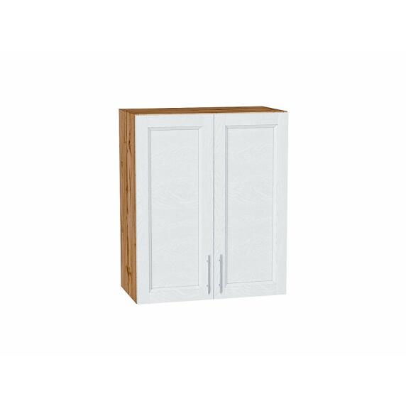 Шкаф верхний с 2-мя дверцами Сканди White Softwood Дуб Вотан 716*600*320