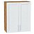 Шкаф верхний с 2-мя дверцами Сканди White Softwood Дуб Вотан 716*600*320
