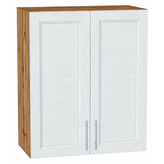 Шкаф верхний с 2-мя дверцами Сканди White Softwood Дуб Вотан 716*600*320