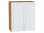 Шкаф верхний с 2-мя дверцами Сканди White Softwood Дуб Вотан 716*600*320