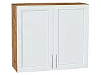 Шкаф верхний с 2-мя дверцами Сканди White Softwood Дуб Вотан 716*800*318
