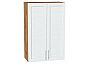 Шкаф верхний с 2-мя дверцами Сканди White Softwood Дуб Вотан 920*600*320