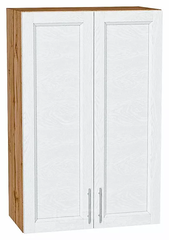 Шкаф верхний с 2-мя дверцами Сканди White Softwood Дуб Вотан 920*600*320