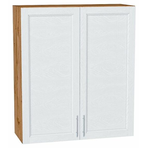 Шкаф верхний с 2-мя дверцами Сканди White Softwood Дуб Вотан 920*800*320