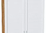 Шкаф верхний с 2-мя дверцами Сканди White Softwood Дуб Вотан 920*800*320
