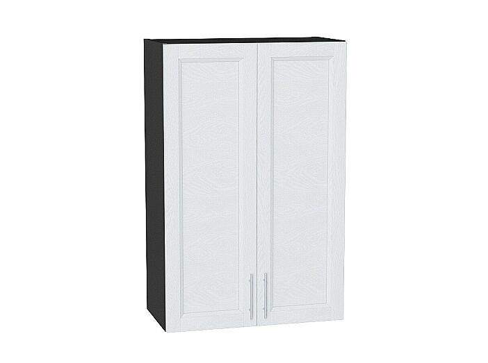Шкаф верхний с 2-мя дверцами Сканди White Softwood Graphite