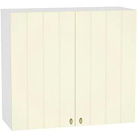 Шкаф верхний с 2-мя дверцами Прованс В 800 Ваниль-Белый