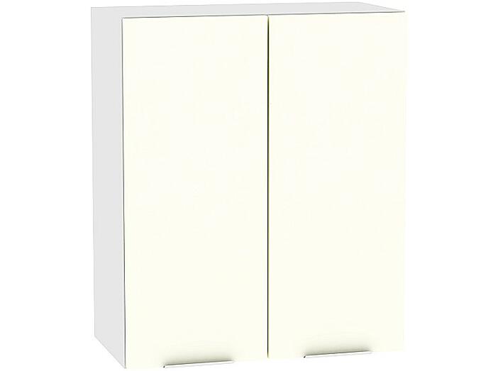 Шкаф верхний с 2-мя дверцами Терра В 600 Ваниль Софт-Белый
