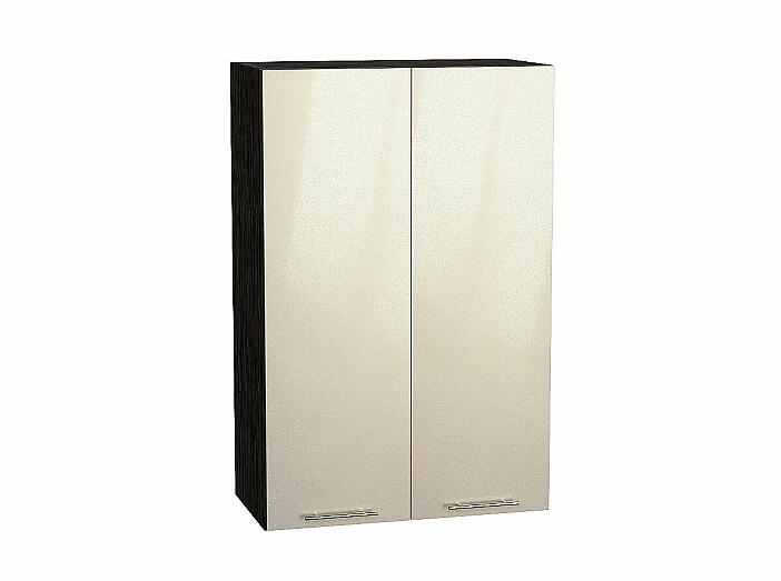 Шкаф верхний с 2-мя дверцами Валерия-М Бежевый металлик Graphite 920*600*318