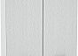 Шкаф верхний с 2-мя дверцами Валерия-М В 800 Серый металлик дождь светлый-Белый