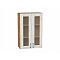 Шкаф верхний с 2-мя остекленными дверцами Лофт Nordic Oak/Дуб Вотан 920*600*320 Шкаф верхний с 2-мя остекленными дверцами Лофт Nordic Oak/Дуб Вотан 920*600*320