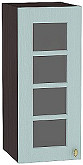 Шкаф верхний с 1-ой остекленной дверцей Прованс В 309 | 30 см