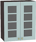 Шкаф верхний с 2-мя остекленными дверцами Прованс В 609 | 60 см