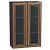 Шкаф верхний с 2-мя остекленными дверцами Шале Brown Dreamline Graphite 920*600*320