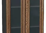 Шкаф верхний с 2-мя остекленными дверцами Шале Brown Dreamline Graphite 920*600*320