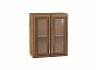 Шкаф верхний с 2-мя остекленными дверцами Шале Brown Dreamline Дуб Вотан 716*600*320