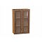 Шкаф верхний с 2-мя остекленными дверцами Шале Brown Dreamline Дуб Вотан 920*600*320 Шкаф верхний с 2-мя остекленными дверцами Шале Brown Dreamline Дуб Вотан 920*600*320
