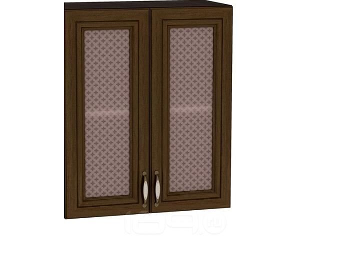 Шкаф верхний с 2-мя остекленными дверцами Шале В 600 Antico-Венге