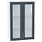 Шкаф верхний с 2-мя остекленными дверцами Сканди Graphite Softwood Белый 920*600*320 Шкаф верхний с 2-мя остекленными дверцами Сканди Graphite Softwood Белый 920*600*320
