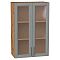 Шкаф верхний с 2-мя остекленными дверцами Сканди Grey Softwood Дуб Вотан 920*600*320 Шкаф верхний с 2-мя остекленными дверцами Сканди Grey Softwood Дуб Вотан 920*600*320