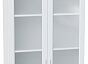 Шкаф верхний с 2-мя остекленными дверцами Сканди White Softwood/Белый 920*800*320