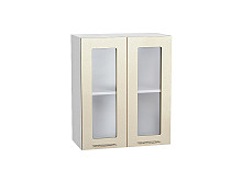 Шкаф верхний с 2-мя остекленными дверцами Валерия-М В 600 | 60 см