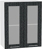 Шкаф верхний с 2-мя остекленными дверцами Валерия-М В 609 | 60 см