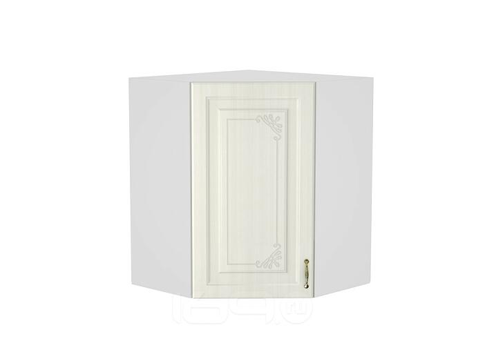 Шкаф верхний угловой Виктория ВУ 590 Белый сандал-Белый