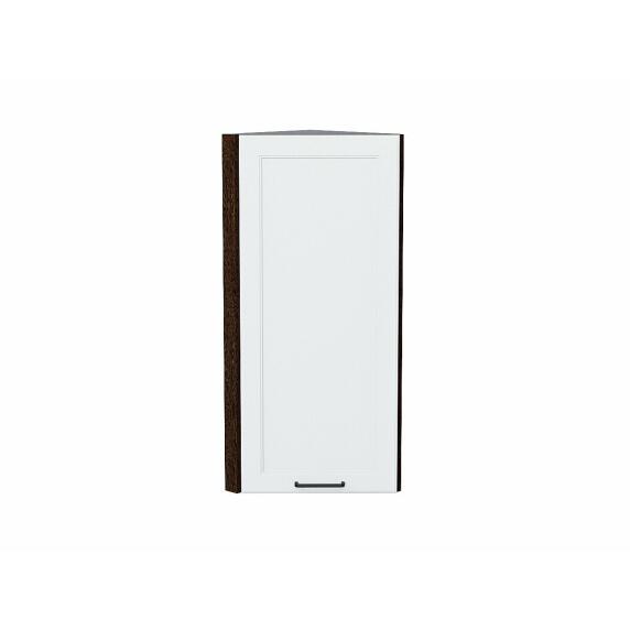 Шкаф верхний торцевой Барселона Белый Graphite 920*300*310