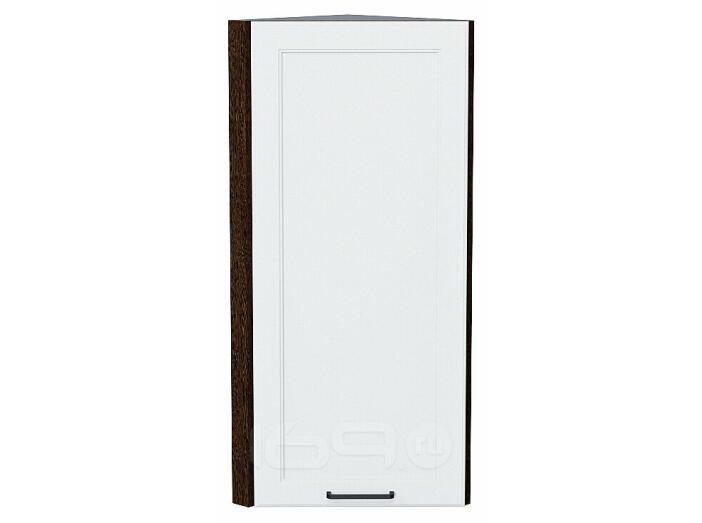 Шкаф верхний торцевой Барселона Белый Graphite 920*300*310