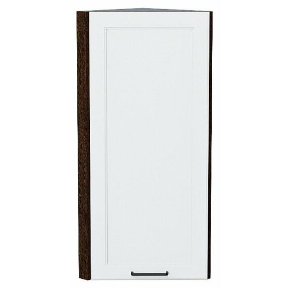 Шкаф верхний торцевой Барселона Белый Graphite 920*300*310
