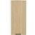 Шкаф верхний торцевой Эйр Real Oak/Белый 920*300*306