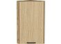 Шкаф верхний торцевой Эйр Real Oak/Дуб Вотан 716*300*306
