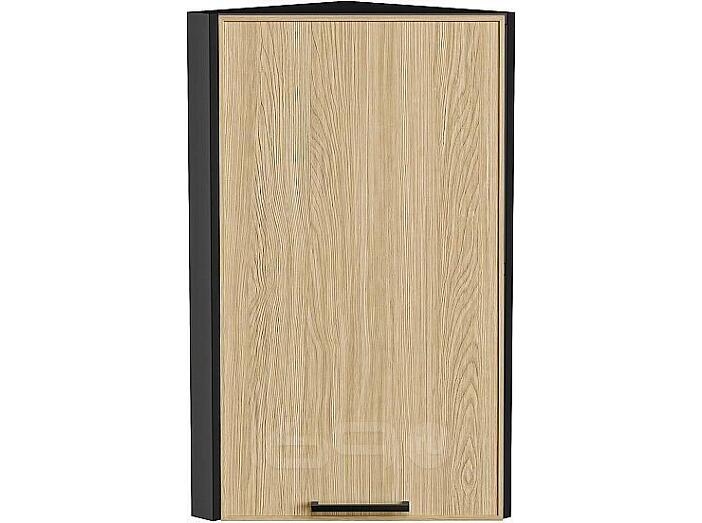 Шкаф верхний торцевой Эйр Real Oak/Graphite 716*300*306