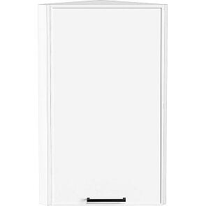 Шкаф верхний торцевой Эйр White Silk/Белый 716*300*306