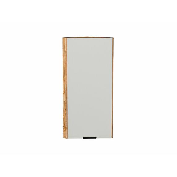 Шкаф верхний торцевой Евро Агат Дуб Вотан 920*300*304