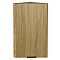 Шкаф верхний торцевой Евро Дуб песочный/Дуб Вотан 716*300*304